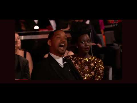 Will Smith Punches Chris Rock at the Oscars (unedited with full audio)