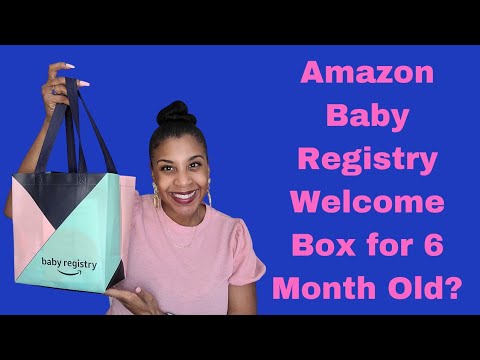 Amazon Baby Registry Welcome Box for 6 Month Old Babies |  Amazon Baby Welcome Box March 2022