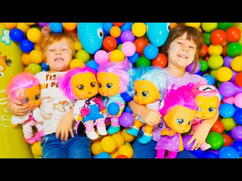 Caring for Baby Dolls & Baby Born Dolls: Pretend Play Adventures with Cry Babies Dolls