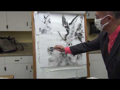 Shuchi Chang and Qi Baishi: Henry's Fusion of Contemporary and Traditional Techniques in Eagle Art