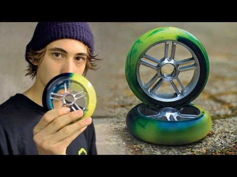 MAKING MY OWN SCOOTER WHEELS