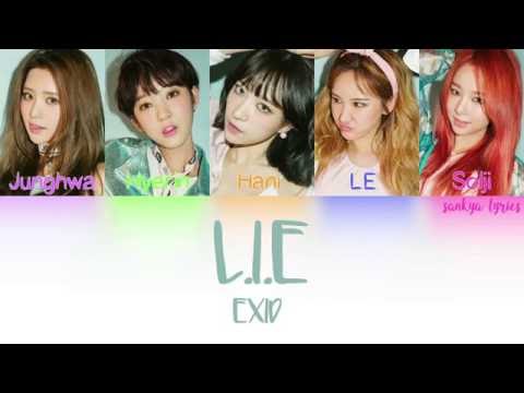 EXID (이엑스아이디) – L.I.E. (엘라이) (Color Coded) (ENG/ROM/HAN) Lyrics