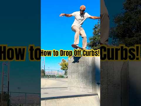 NO Ollie: How to Drop Off Curbs