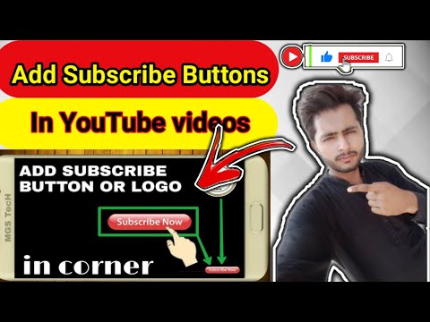 How To Add Subscribe Button in YouTube Videos | Aleem editing zone