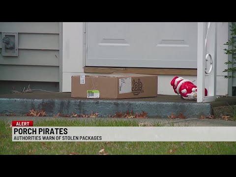 Authorities warn of stolen packages ahead of Christmas