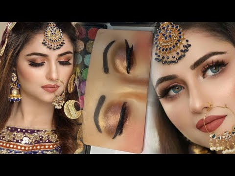 Step -by - Step Bridal Eye Makeup Tutorial for Beginners | Bridal Makeup | Bridal Makeup Tutorial |