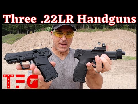 Taurus TX22 Comp, Kel-Tec P17 & Ruger LCP 2 "Lite Rack" - TheFirearmGuy