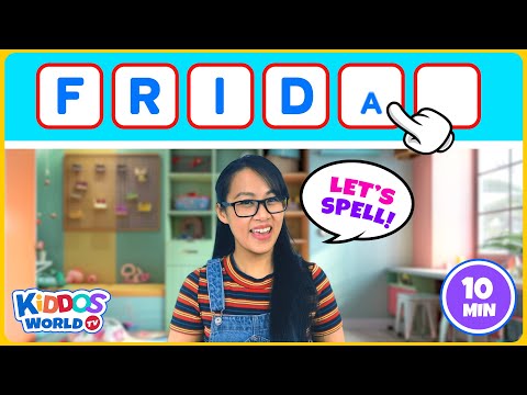 Days of the Week Spelling with Miss V | Learn about Monday through Sunday