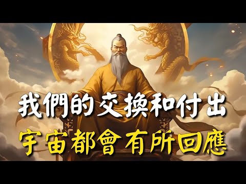 上天對任何人都是公平的。我們的交換和付出，宇宙都會有所回應！