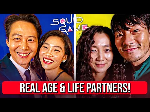 REVEALED! SQUID GAME Netflix Actors' Real Age & Life Partners!