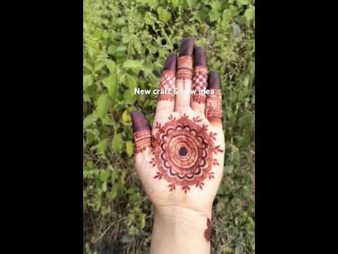 Unique mehndi design 2024 #reels #henna #mehndi #viralvideo #short