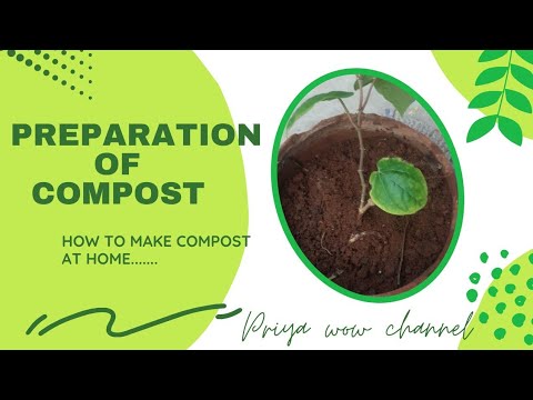 Priya wow channel Explains How to make compost easily at home.. |Priya wow channel |compost at home