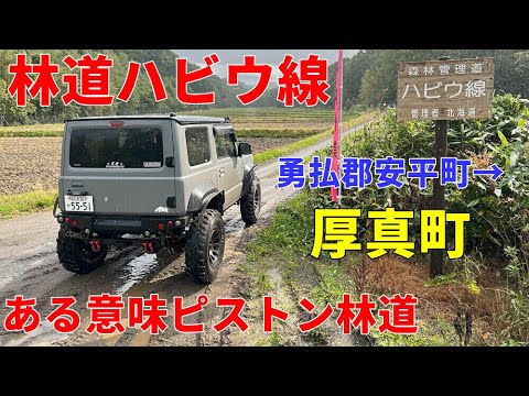 ある意味ピストン林道 ハビウ線【北海道勇払郡安平町】