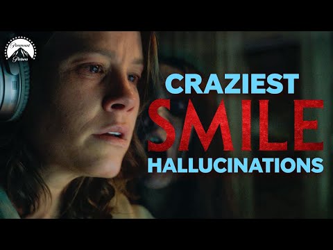 SMILE (2022) | Every Time Rose Hallucinates 🤯 | Paramount Movies