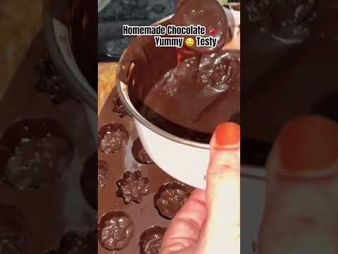 Homemade Chocolate 🍫 Recipe #ytshortvideo #shortvideo #shorts #food #chocolate