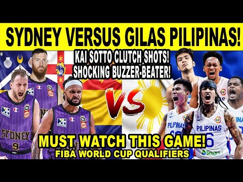 GILAS PILIPINAS vs SYDNEY - Grabe Matinding Bakbakan to! FIBA Qualifiers 2025