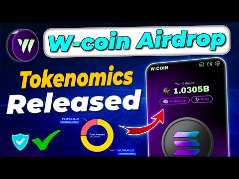 W coin tokenomics release | w coin listing date |  w coin snapshot | w coin wallet connect #wcoin