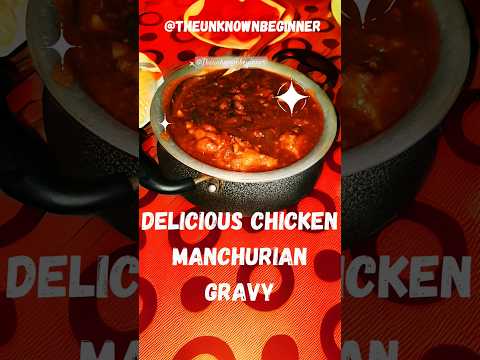 Chilli chicken gravy recipe 😋❤️👌🏻must try✨️ #shortsfeed #recipe