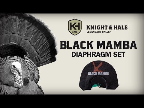 Knight & Hale Black Mamba Diaphragm Turkey Call