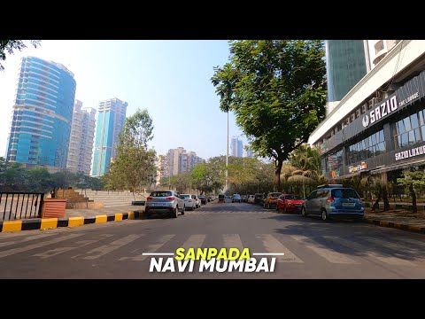 Navi Mumbai Skyline | 4K Drive in Sanpada