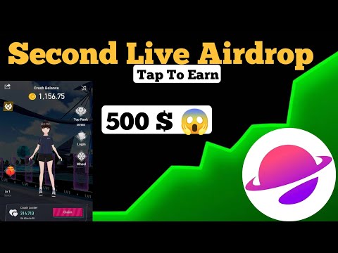 Second Live Airdrop || Telegram Airdrops ||