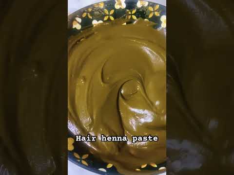 Hair henna paste #explore #music #kids #song #arabic #mehndi #henna #artistichenna #mehndidesign #