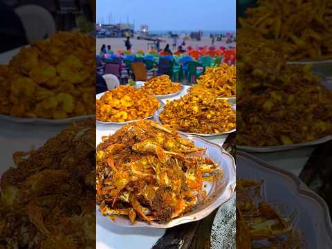 💢தரமான SEAFOODS at Besant Nagar Beach! 🤤 #food #foodie #trending #shorts #yt #bessy