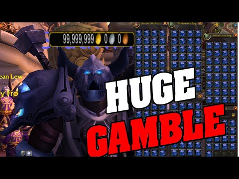 HUGE GAMBLE! Bag Of Fishing Treasure Opening! War Within Goldmaking