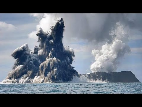 你们见过海底火山喷发吗？海底火山爆发有多震撼？