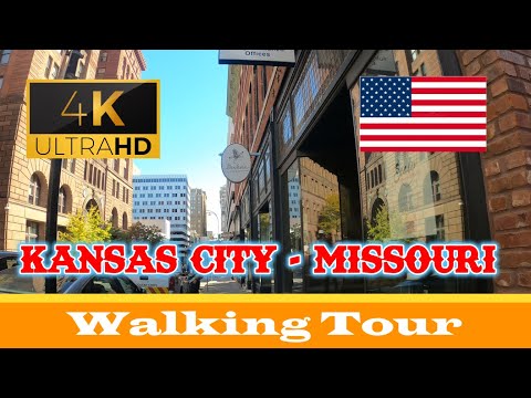 🇺🇸 Exciting Kansas City - Missouri - ~ Walking Tour - USA