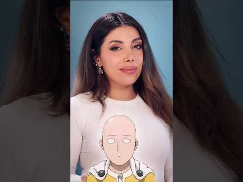 Anime hairtutorial:Saitama One punch man # #animehairstyle #anime #onepunchman #tiktokviral