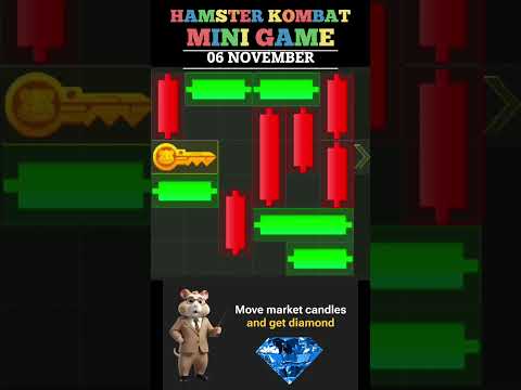 Hamster Kombat New Season Mini Game Solution 07 November 2024