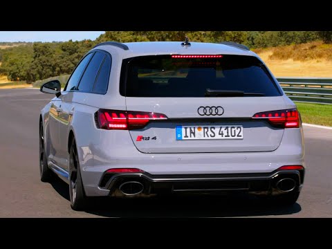 New Audi RS4 Avant Competition – Exterior, Interior, Launch Control, Sound