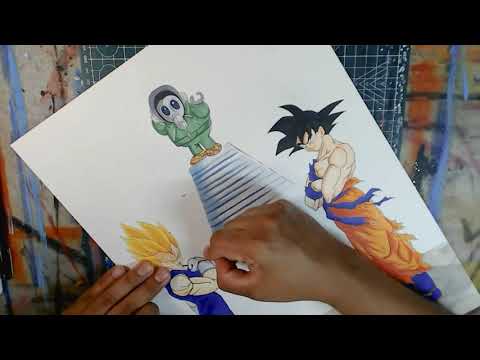 One Last Fight for Akira Toriyama Tribute Drawing