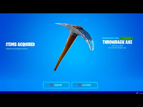 FREE OG PICKAXE for ALL PLAYERS! (How To Unlock)