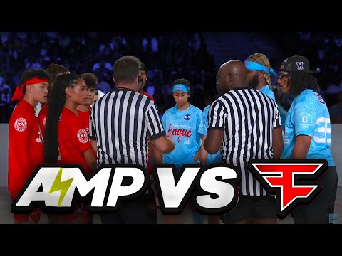 AMP VS FaZe Clan DodgeBall.. 😲