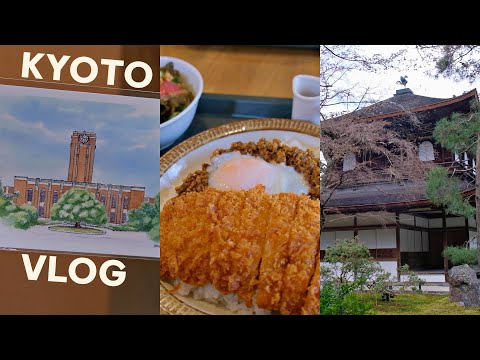 [일본 일상] 교토대 투어 / 철학의 길 카레 맛집 You Go Curry / 모래 정원이 돋보인 은각사 / Japan Vlog 🏫