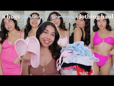 spring/summer try-on clothing haul!! *cute and trendy affordable pieces*