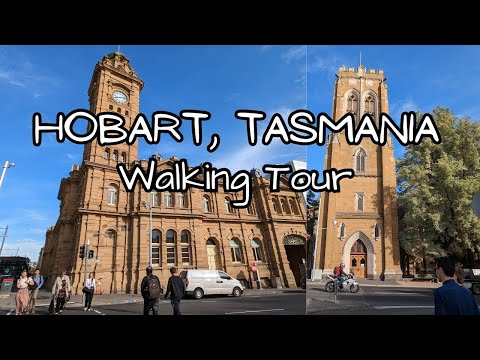 Hobart Tasmania Australia city walking tour