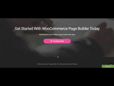 WooCommerce Page Builder For Elementor By DawnThemes