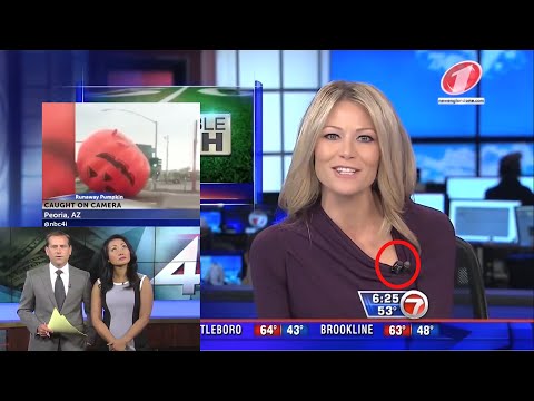 Live TV News Bloopers Fails