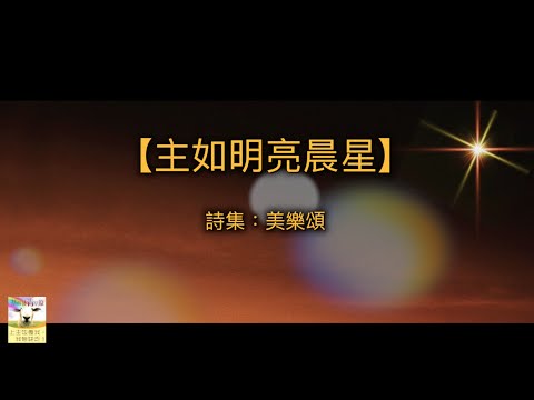 【青草原詩歌】主如明亮晨星(粵)