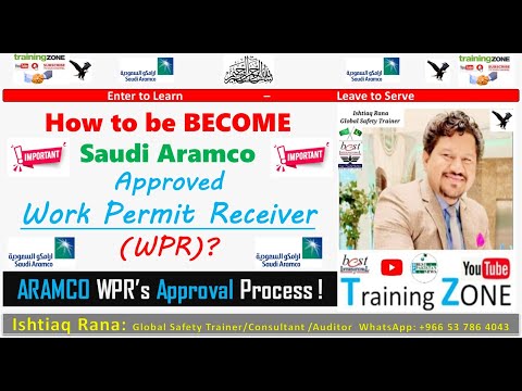 How to be BECOME Aramco approved Work Permit Receiver -WPR? II Salary of WPR II Aramco WPR Approval?