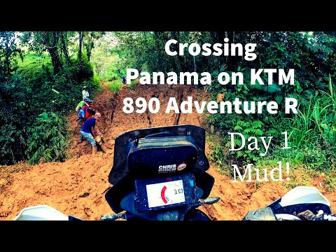 Crossing Panama - Chris Birch KTM 890 Adventure R Day 1