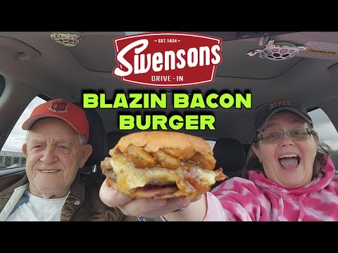 Swensons Blazin' Bacon Burger Review #foodreview #honestfoodreviews #fastfood #fastfoodreview