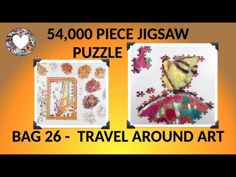 Bag 26 Section 9 of EPIC 54,000 Piece Jigsaw Puzzle: Travel Around Art from Grafika