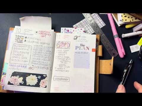 Sunday Plan with Me! Hobonichi A6 Techo