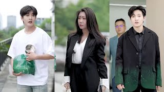 女孩遇見窮小子撿垃圾幫了他，沒想到窮小子竟是總裁？在她被主管搶走方案時直接開了主管！【盛夏光年】