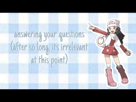 ✦ finally answering your questions :0