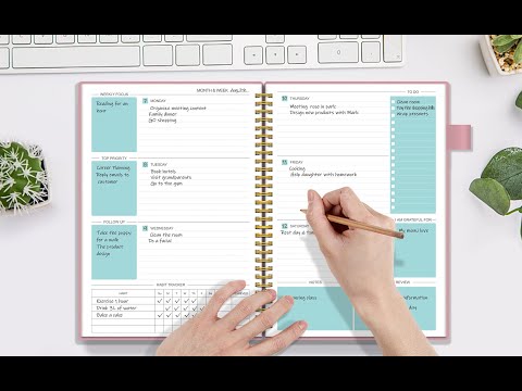 Weekly & Monthly Planner